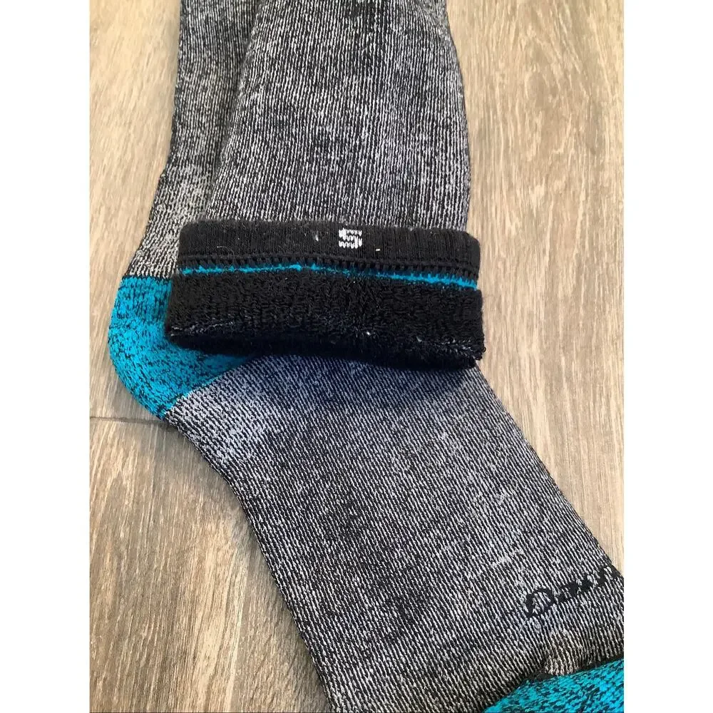 Darn Tough Women's S Midnight Mountaineering OTC Heavyweight Hiking Socks D24-8